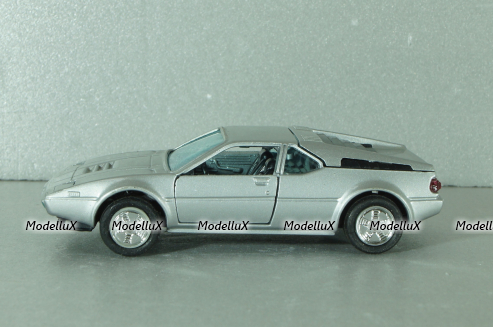 BMW M1 (E26) 1978, silver, 1108, GAMA 1:43