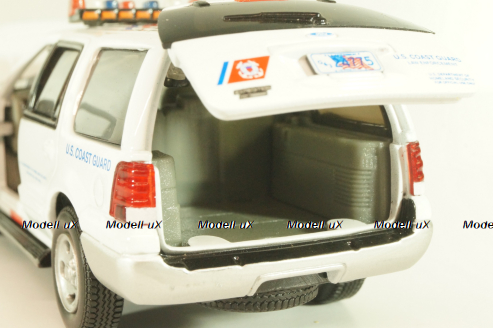 Ford Expedition Police U.S Coast Guard 2003, white, 176316, Gearbox 1:43