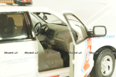 Ford Expedition Police U.S Coast Guard 2003, white, 176316, Gearbox 1:43