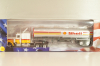 Peterbilt 359 with semi trailer fuel tanker "Shell", yellow/white/silver, American Truck, Spain #1, Altaya 1:43