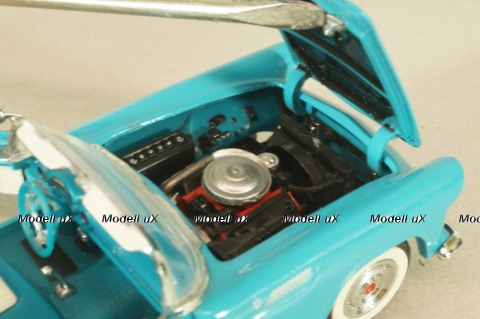 Ford Thunderbird 1956, blue, Franklin Mint 1:43