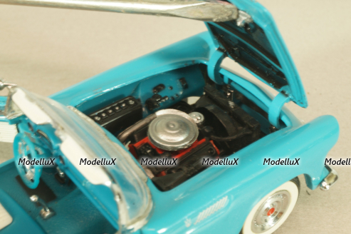 Ford Thunderbird 1956, blue, Franklin Mint 1:43 Уценка!