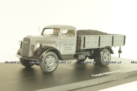 Opel Blitz S 3t , truck with coal, grey, 03052, Schuco 1:43