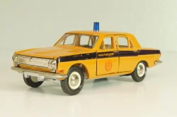 Газ-24 Волга, милиция, 1989г., Тантал/Радон 1:43