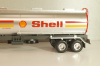 Peterbilt 359 with semi trailer fuel tanker "Shell", yellow/white/silver, American Truck, Spain #1, Altaya 1:43