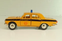 Газ-24 Волга, милиция, 1989г., Тантал/Радон 1:43
