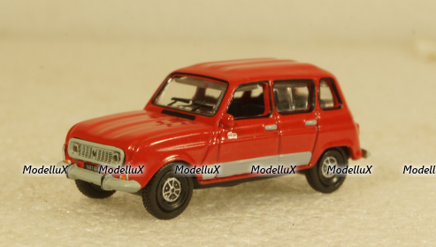 Renault 4 GTL 1987 Red, 510087, Norev 1:87