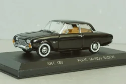 Ford Taunus Badew 1960, black, ART. 180, Detail Cars 1:43