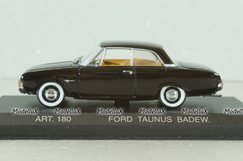 Ford Taunus Badew 1960, black, ART. 180, Detail Cars 1:43