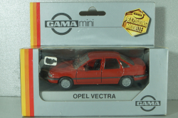 Opel Vectra sedan 1988, red, 1161, GAMA 1:43