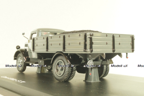 Opel Blitz S 3t , truck with coal, grey, 03052, Schuco 1:43