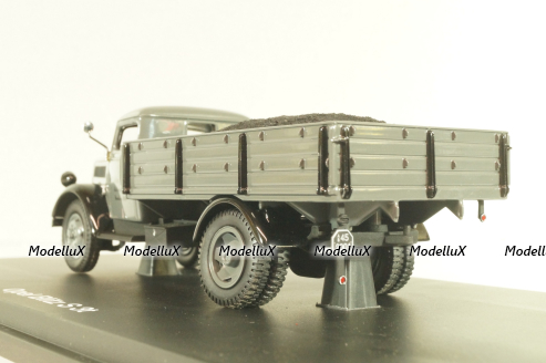 Opel Blitz S 3t , truck with coal, grey, 03052, Schuco 1:43