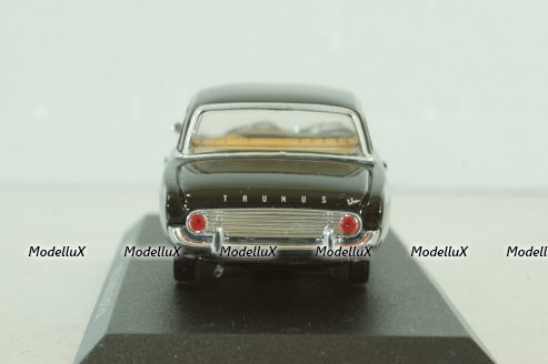 Ford Taunus Badew 1960, black, ART. 180, Detail Cars 1:43