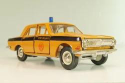 Газ-24 Волга, милиция, 1989г., Тантал/Радон 1:43