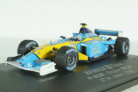 Renault F1 R 202 RS22 2002 J.Trulli St.Nr.14 "Blue World", Universal Hobbies 1:43