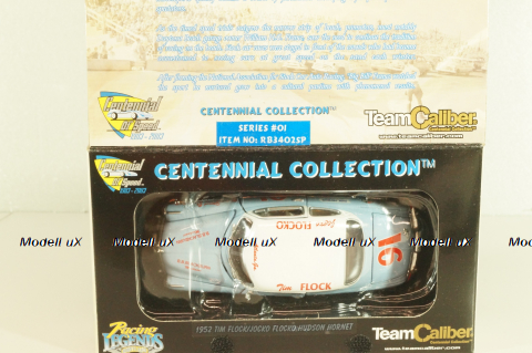 Hudson Hornet #91 NASCAR, Tim Flock/Jocko Flocko, blue/white, RB3402SP, TeamCaliber 1:43