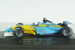 Renault F1 R 202 RS22 2002 J.Trulli St.Nr.14 "Blue World", Universal Hobbies 1:43