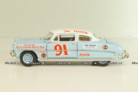 Hudson Hornet #91 NASCAR, Tim Flock/Jocko Flocko, blue/white, RB3402SP, TeamCaliber 1:43