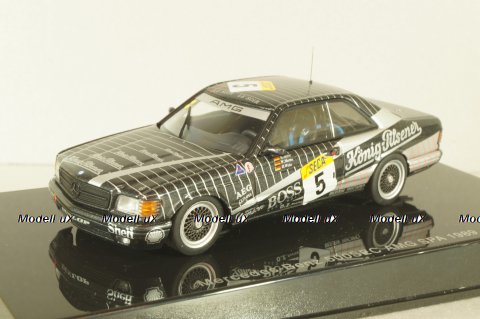 Mercedes-Benz 500 SEC AMG (W126) #5 SPA 1989, black, 68931, AutoArt 1:43