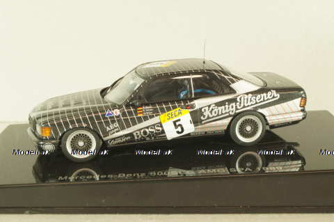 Mercedes-Benz 500 SEC AMG (W126) #5 SPA 1989, black, 68931, AutoArt 1:43
