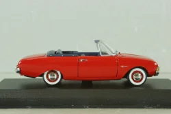 Ford Taunus Badew cabriolet 1960, red, ART. 184, Detail Cars 1:43