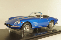 Ferrari 275 GTB/4 NART Spyder 1967, blue, KKDC180238, KK-Scale 1:18 