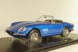 Ferrari 275 GTB/4 NART Spyder 1967, blue, KKDC180238, KK-Scale 1:18 