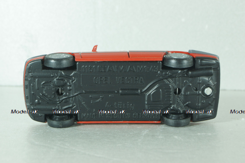 Opel Vectra sedan 1988, red, 1161, GAMA 1:43