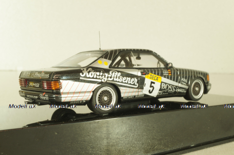 Mercedes-Benz 500 SEC AMG (W126) #5 SPA 1989, black, 68931, AutoArt 1:43