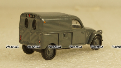 Citroen 2CV AU 1953 Dark Grey, 151476, Norev 1:87