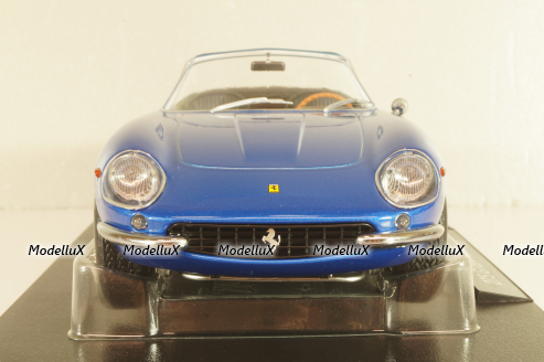 Ferrari 275 GTB/4 NART Spyder 1967, blue, KKDC180238, KK-Scale 1:18 