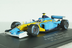 Renault F1 R202 J.Trulli 2002 St.Nr.14  "MS", Universal Hobbies 1:43