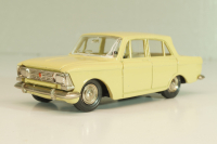 Москвич-412 А2, бледно-желтый, капот 3 зажима (ранний), Тантал/Радон 1:43