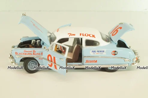 Hudson Hornet #91 NASCAR, Tim Flock/Jocko Flocko, blue/white, RB3402SP, TeamCaliber 1:43