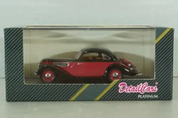 BMW 327 coupe 1941, red/black, ART. 332, Detail Cars 1:43 Уценка!