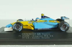 Renault F1 R202 J.Trulli 2002 St.Nr.14  "MS", Universal Hobbies 1:43