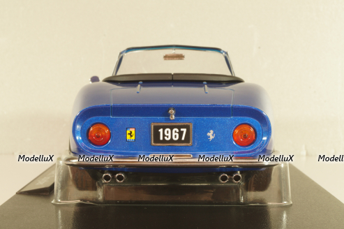 Ferrari 275 GTB/4 NART Spyder 1967, blue, KKDC180238, KK-Scale 1:18 