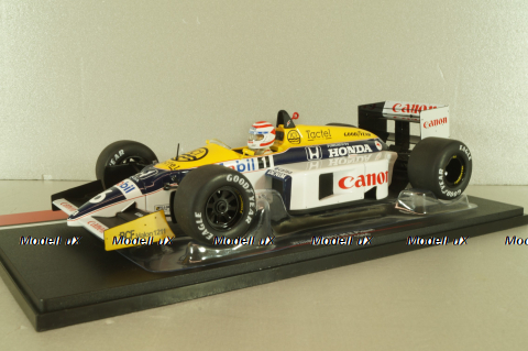 Williams FW11 Honda #6 winner Brazilian GP 1986 Nelson Piquet, Formula 1,  MCG18626F, MCG 1:18