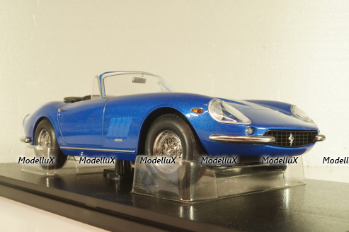 Ferrari 275 GTB/4 NART Spyder 1967, blue, KKDC180238, KK-Scale 1:18 