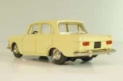 Москвич-412 А2, бледно-желтый, капот 3 зажима (ранний), Тантал/Радон 1:43