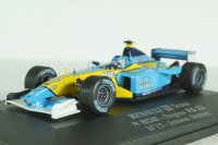 Renault F1 R202 Button 2002 St.Nr.15 "Blue World", Universal Hobbies 1:43