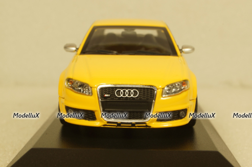 Audi RS4, 2004 yellow, 940014600, Maxichamps 1:43