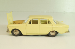 Москвич-412 А2, бледно-желтый, капот 3 зажима (ранний), Тантал/Радон 1:43