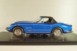 Ferrari 275 GTB/4 NART Spyder 1967, blue, KKDC180238, KK-Scale 1:18 