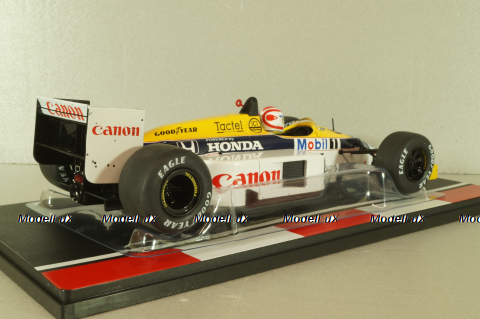 Williams FW11 Honda #6 winner Brazilian GP 1986 Nelson Piquet, Formula 1,  MCG18626F, MCG 1:18