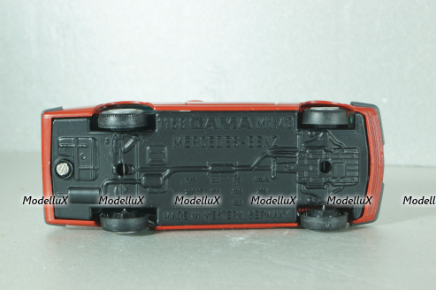Mercrdes-Benz 300 CE Coupe (C124) 1987, red, 1168R, GAMA 1:43
