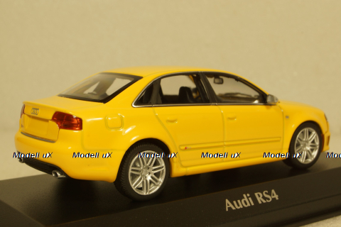 Audi RS4, 2004 yellow, 940014600, Maxichamps 1:43