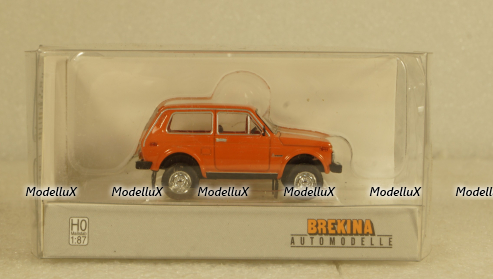 Ваз-2121 Нива Lada Niva, orange, BRE27241, Brekina 1:87