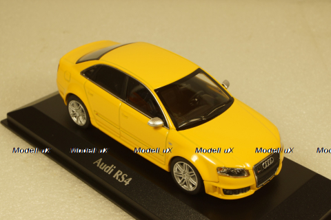 Audi RS4, 2004 yellow, 940014600, Maxichamps 1:43