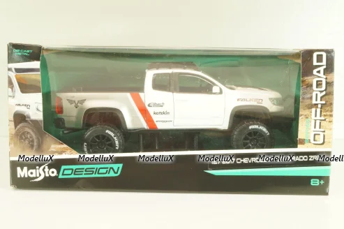 Chevrolet Colorado ZR2 Pick Up 2017 white, 32534, Maisto 1:24